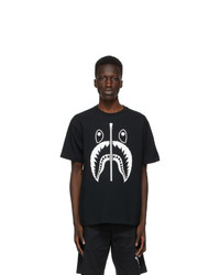 BAPE Black Crystal Stone Shark T Shirt