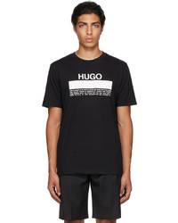 Hugo Black Daitai T Shirt
