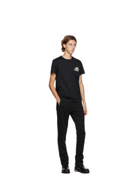 Moncler Black Double Logo T Shirt