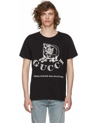 Gucci Black Dragon T Shirt