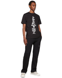 Saintwoods Black Either Or T Shirt