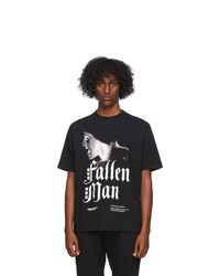 Undercover Black Fallen Man T Shirt