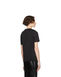 Versace Black Gianni Embroidered T Shirt