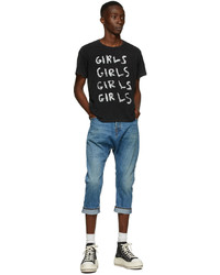 R13 Black Girls Girls Boy T Shirt