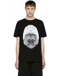 Marcelo Burlon County of Milan Black Gorilla T Shirt