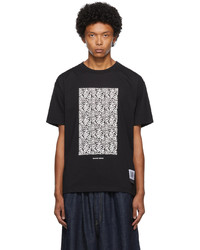 Fumito Ganryu Black Graphic Print T Shirt