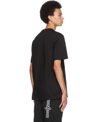 Versace Black Greca Chest Pocket T Shirt