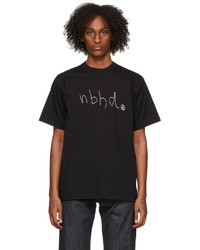 Neighborhood Black Handwritten Logo T Shirt