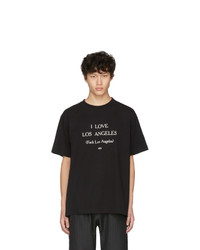 424 Black I Love Los Angeles T Shirt