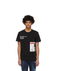 DSQUARED2 Black Ibrahimovic Edition Icons Change The Game T Shirt
