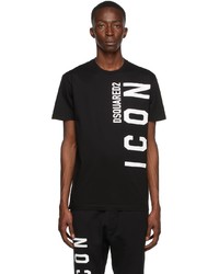 DSQUARED2 Black Icon Cool T Shirt