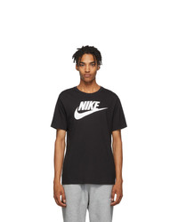 Nike Black Icon Futura T Shirt