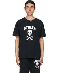 Stolen Girlfriends Club Black Jolly Roger T Shirt