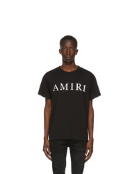 Amiri Black Large Logo T Shirt