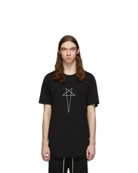 Rick Owens DRKSHDW Black Level Pentagram T Shirt
