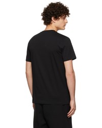 Moschino Black Logo Panel T Shirt
