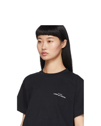 Tricot Comme des Garcons Black Logo T Shirt