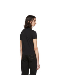 Versace Jeans Couture Black Logo T Shirt