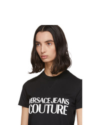 Versace Jeans Couture Black Logo T Shirt