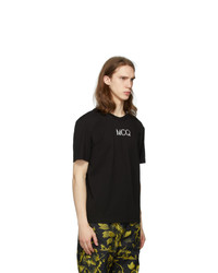 McQ Alexander McQueen Black Logo T Shirt