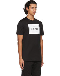 Versace Black Logo T Shirt
