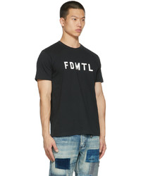 Fdmtl Black Logo T Shirt