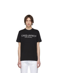 DSQUARED2 Black Logo T Shirt