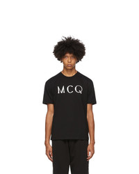 McQ Alexander McQueen Black Logo T Shirt