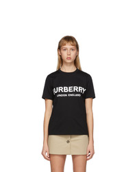 Burberry Black Logo T Shirt