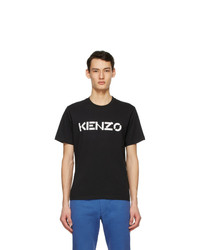 Kenzo Black Logo T Shirt