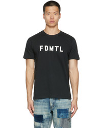 Fdmtl Black Logo T Shirt