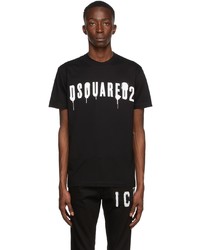 DSQUARED2 Black Logo T Shirt