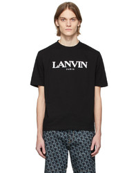 Lanvin Black Logo T Shirt