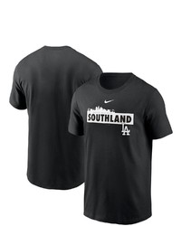 Nike Black Los Angeles Dodgers Local Nickname Skyline T Shirt At Nordstrom