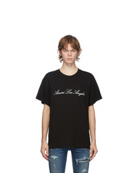 Amiri Black Los Angeles T Shirt