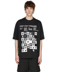 Lacoste Black Minecraft Edition Cotton T Shirt