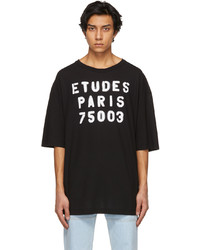 Études Black Museum Stencil T Shirt