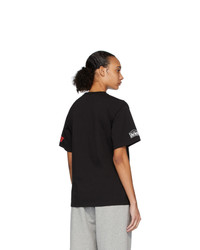 ARIES Black New Balance Edition Unbalanced T Shirt