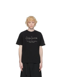 Yohji Yamamoto Black New Era Edition Address T Shirt