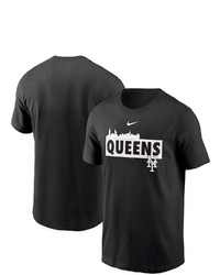 Nike Black New York Mets Local Nickname Skyline T Shirt