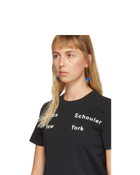 Proenza Schouler Black New York T Shirt