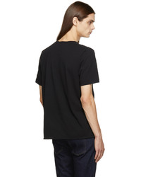 Saint Laurent Black Optical Illusion T Shirt
