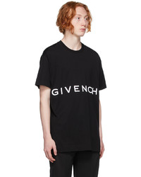 Givenchy Black Oversized 4g T Shirt