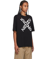 Kenzo Black Oversized Sport Big X T Shirt