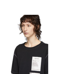 Helmut Lang Black Patches T Shirt