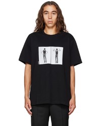 Helmut Lang Black Photo T Shirt