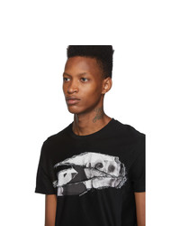 Alexander McQueen Black Print T Shirt