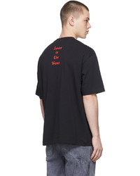Acne Studios Black Print T Shirt