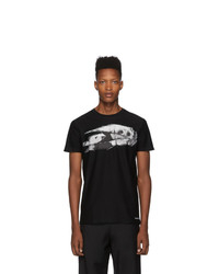 Alexander McQueen Black Print T Shirt