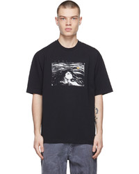 Acne Studios Black Print T Shirt